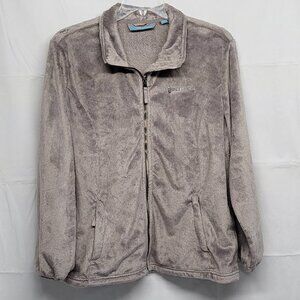 Free Country Womens Jacket Faux Fur XXL Full Zip Long Sleeve Pockets